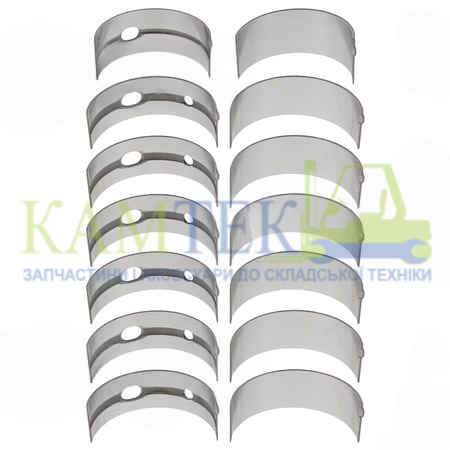 02290011 Полукольца на коленвал погрузчика JCB