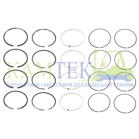 1203360K00 Кольца поршневые двигателя 0.50 H25