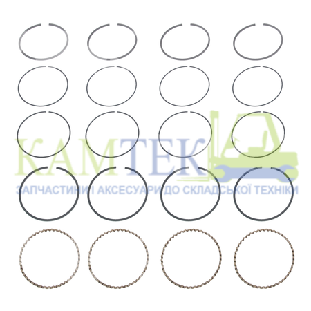 12035H9820 Кільця поршневі навантажувачі NISSAN A15 (0.5)