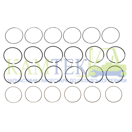 130117604271 Кольца поршневые двигателя 1FZ