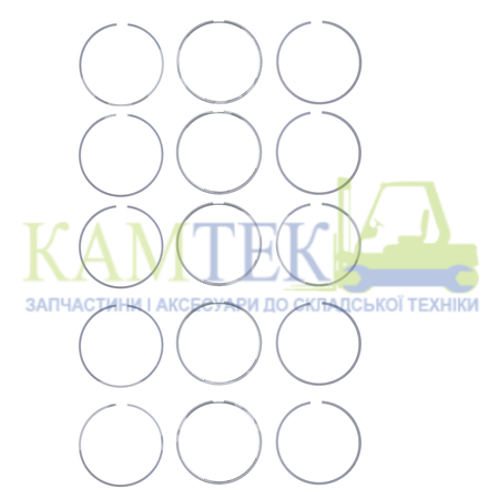13015-78760-71 Кільця поршневі 1,00 13Z, 14Z