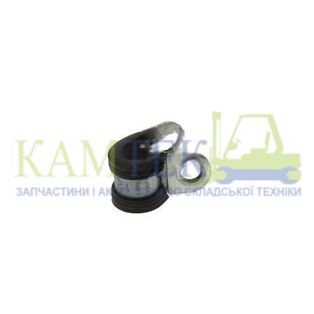 Хомут шланга с резиновой прокладкой погрузчика HYSTER