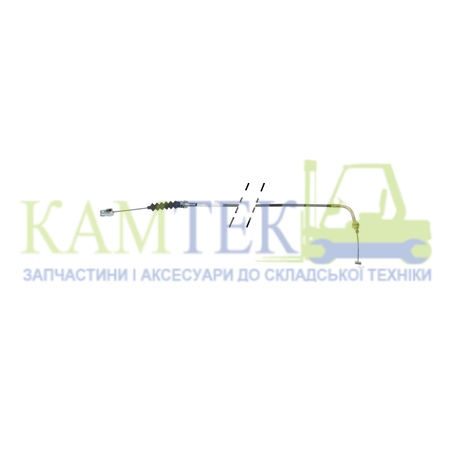 Трос акселератора навантажувача