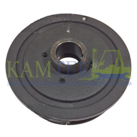 2312442C50_2025-04-12_01-32-36 Шків колінвалу навантажувача Hyundai D4BB