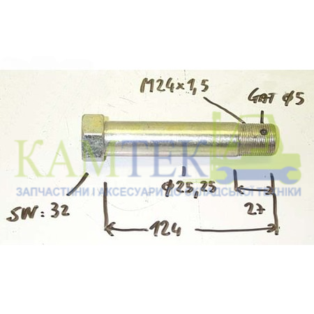 2I10633 Болт 4925.3 00.00.01 /креп. Му ДВ1792 / СПЕЦИАЛЬНЬIЙ погрузчика BALKANCAR