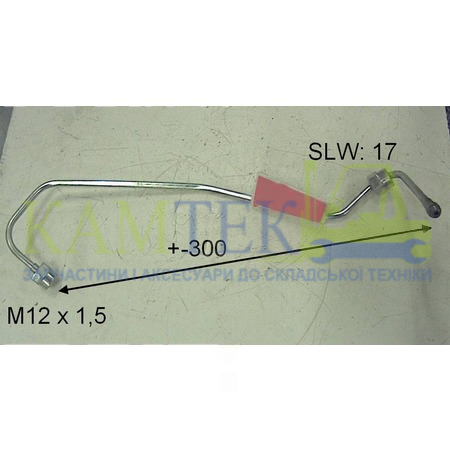 32B6150300 Паливна трубка №3 навантажувача MITSUBISHI S6S