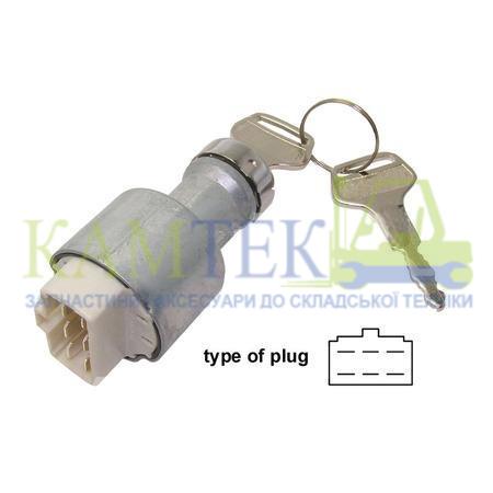 3EB5551120_2025-02-24_10-09-16 Переключатель зажигания погрузчика KOMATSU