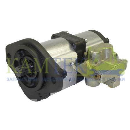 510767033_2025-06-14_23-01-01 Насос гидравлический погрузчик двухсекционный и клапан