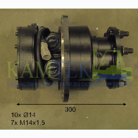 51112706 Ремкомплект гідромотора навантажувача TFG316
