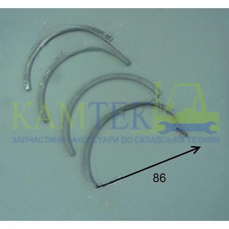 6140218050_2025-10-18_16-56-22 Полукольца коленвала погрузчика Komatsu 4D92, 4D94 STD