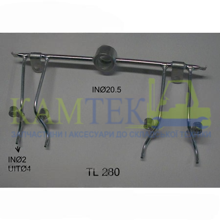 8942170492 Трубка масла двигателя 4FE1