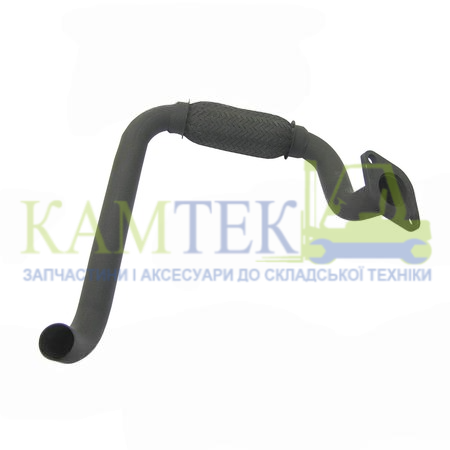 Труба вихлопна з гофрой навантажувача G15S2