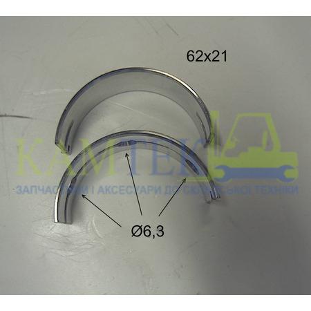 A408007 (2) Вкладиші корінні двигуна навантажувача STD G420F-FE G15S5 G30E5