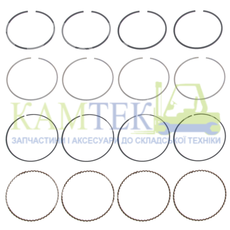 MD158549 Кольца поршневые погрузчика MITSUBISHI