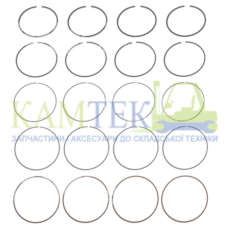 SE057019100A Кільця поршневі двигуна 1.00 K21-25